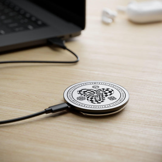 Artistic Magnetic Wireless Charger with Unique Pattern | CreoVibe | Price: $44.02 | Shop Now