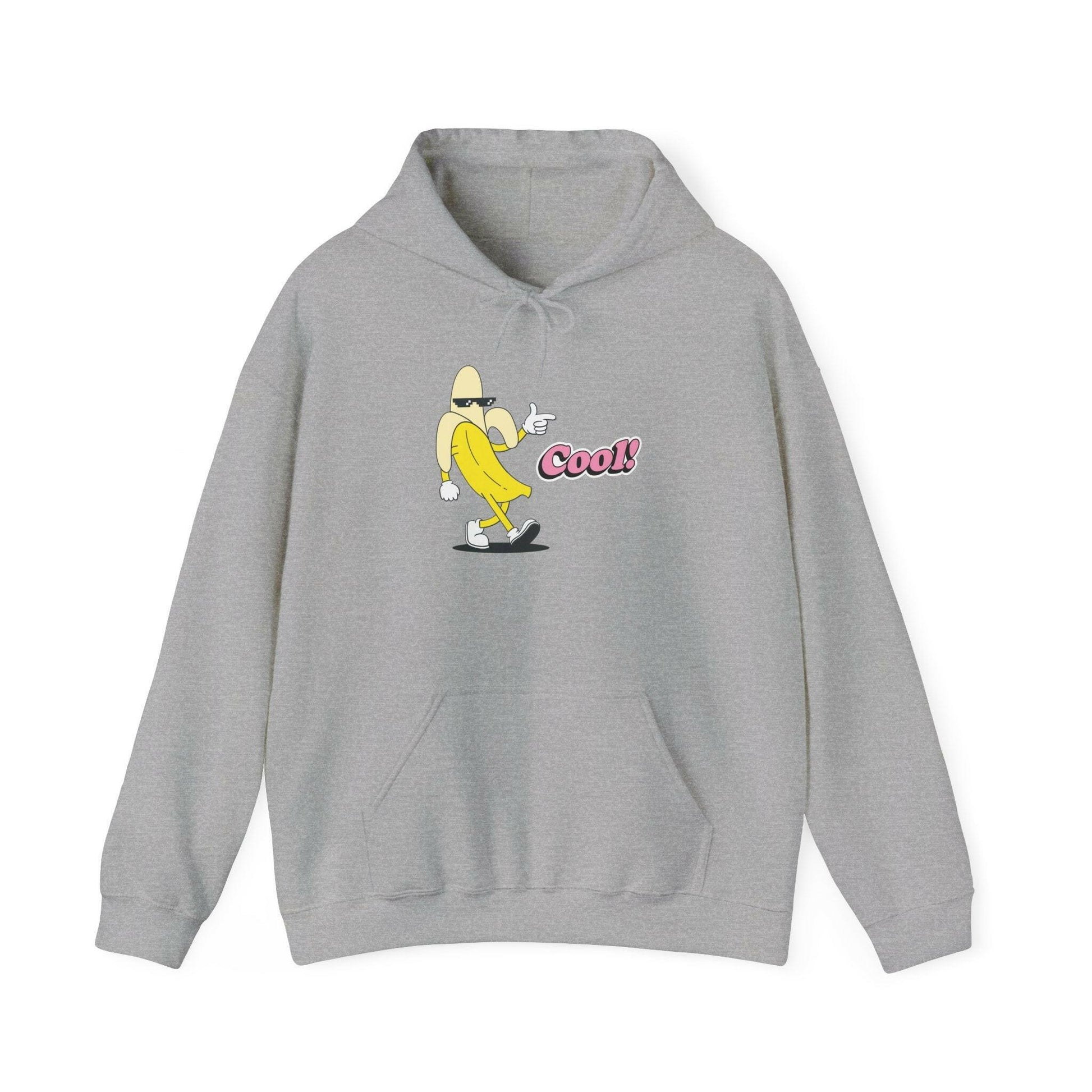 Cool Banana Unisex Hoodie - Fun and Comfy Sweatshirt | CreoVibe | Price: $35.58 | Shop Now