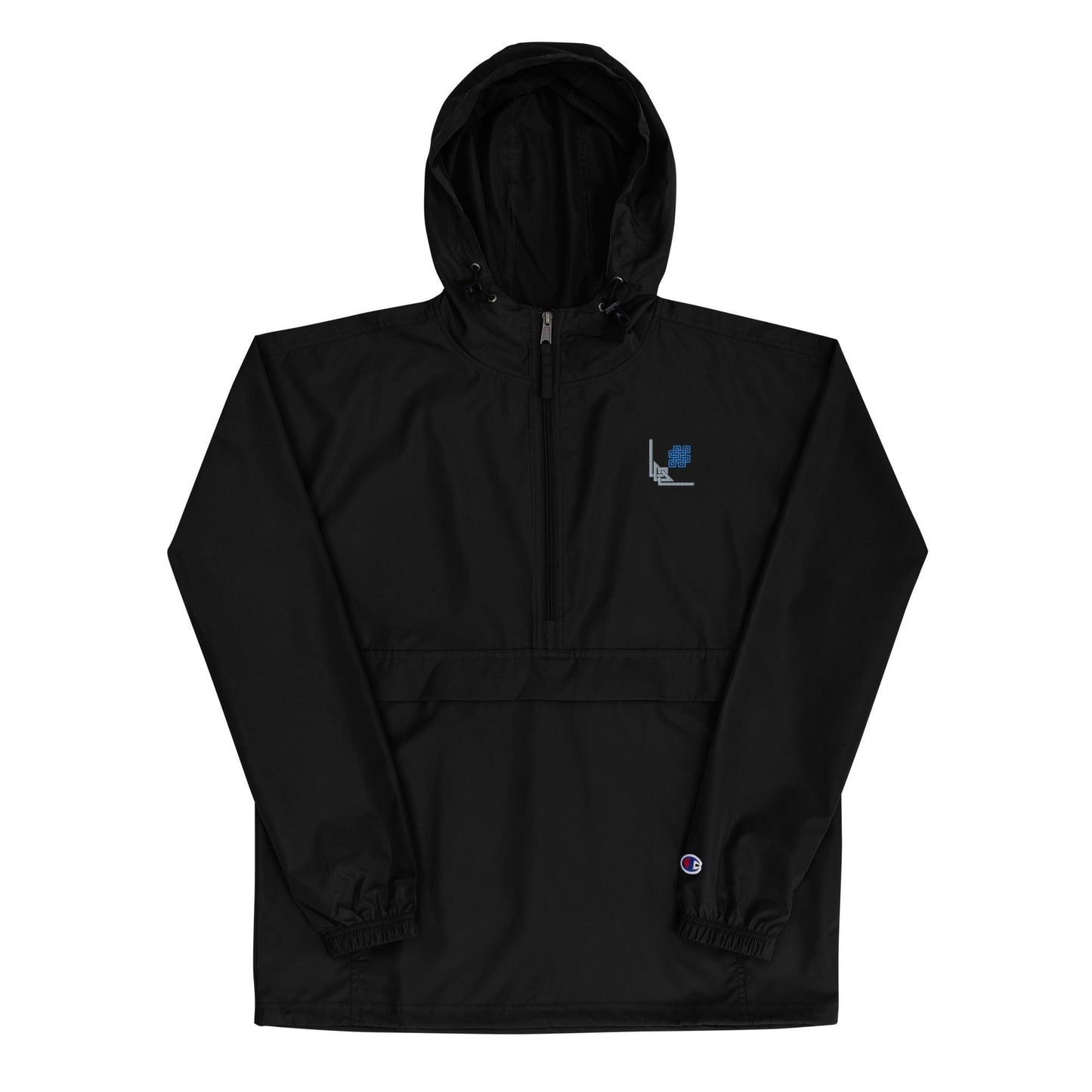 Embroidered Champion Packable Jacket | Lightweight & Stylish Waterproof Windbreaker | CreoVibe | Price: $57.00 | Shop Now