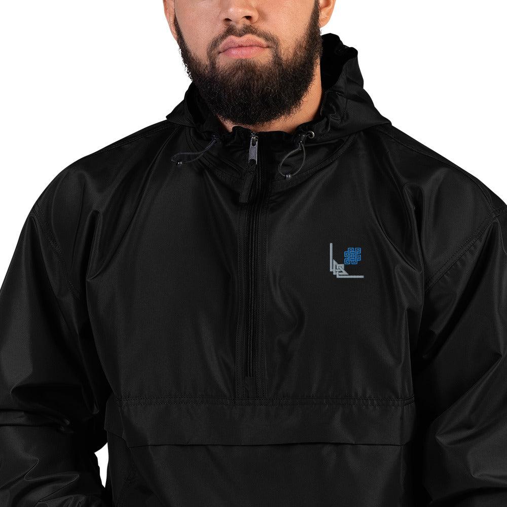 Embroidered Champion Packable Jacket | Lightweight & Stylish Waterproof Windbreaker | CreoVibe | Price: $57.00 | Shop Now